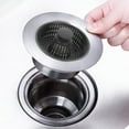 thumbnail image 3 of ULTNICE 6Pcs Square Sink Strainer with Water Filtration Function for Kitchen Sink Accessory 2.8x2.8x1.2in, 3 of 8
