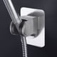 thumbnail image 5 of Bewildely Soporte de pared para cabezal de ducha de baño, rociador de baño, soporte de plástico adhesivo para montaje en pared 2piezas, 5 of 6
