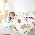 thumbnail image 4 of jejeloiu Cute Cattle Sheep Bedding Comforter Set,Farm Animal Twin Comforter Sets,Rustic Farmhouse Cabin Bedding Set For Boys Girls,Ultra Soft Home Decor,2pcs, 4 of 8
