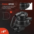 thumbnail image 5 of A-Premium Fuel Vapor Leak Detection Pump Compatible with Volkswagen Touareg 2007-2017 3.6L, GAS, Replace# 7L0906271C, 5 of 9
