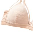 thumbnail image 3 of Women's Cotton Sexy Bralette Comfort T-Shirt Bra, 3 of 5