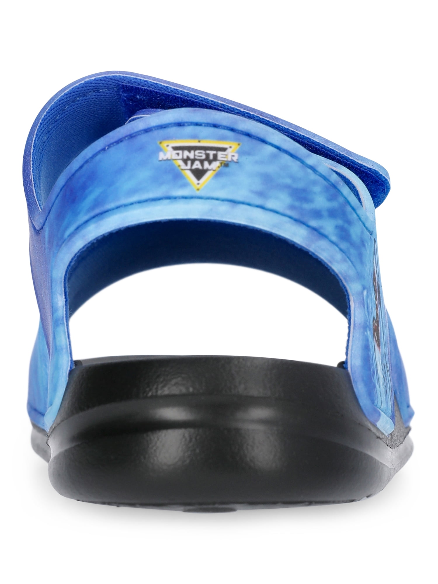 Monster Jam Megalodon Toddler Boys Single Strap Sandals