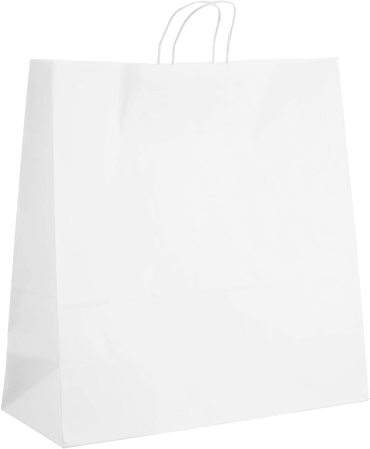 13x7x17-Inch Kraft Paper Shopping Bag with Handles SafePro SEN 250/CS 