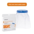 thumbnail image 5 of McKesson Cast Cover for Ankle Casts - Watertight Bag for Showers, 12 in, 1 Count, 1 Pack, 5 of 10