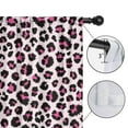 thumbnail image 4 of Blackout Kids Curtains,Pink and Black Of Leopard Print Childrens Insulated Curtains Set Of 2,Bedroom Essentials,Toddler Room Decor 42"x54", 4 of 5