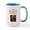White/Blue Inside, variant on CafePress - Tesla Mugs - 15 oz Ceramic Large White Novelty Mug
