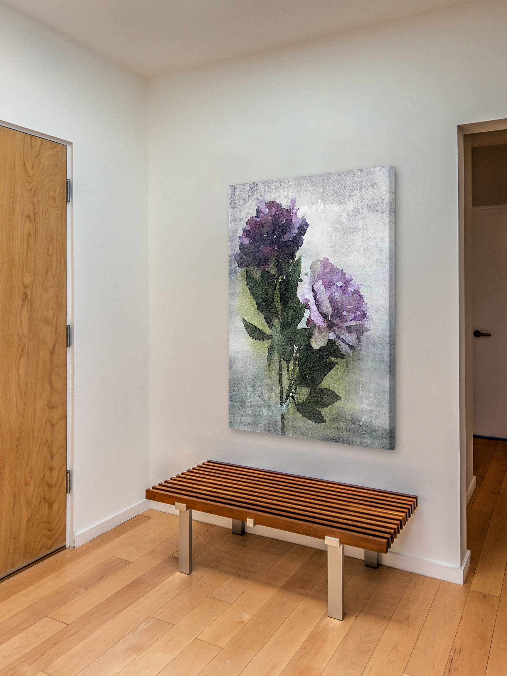 "Breath Away" Painting Print on Wrapped Canvas