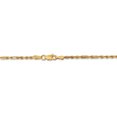 thumbnail image 4 of 14k Yellow Gold 20 Inch 2.25mm Milano Rope Chain Necklace Pendant Charm, 4 of 9
