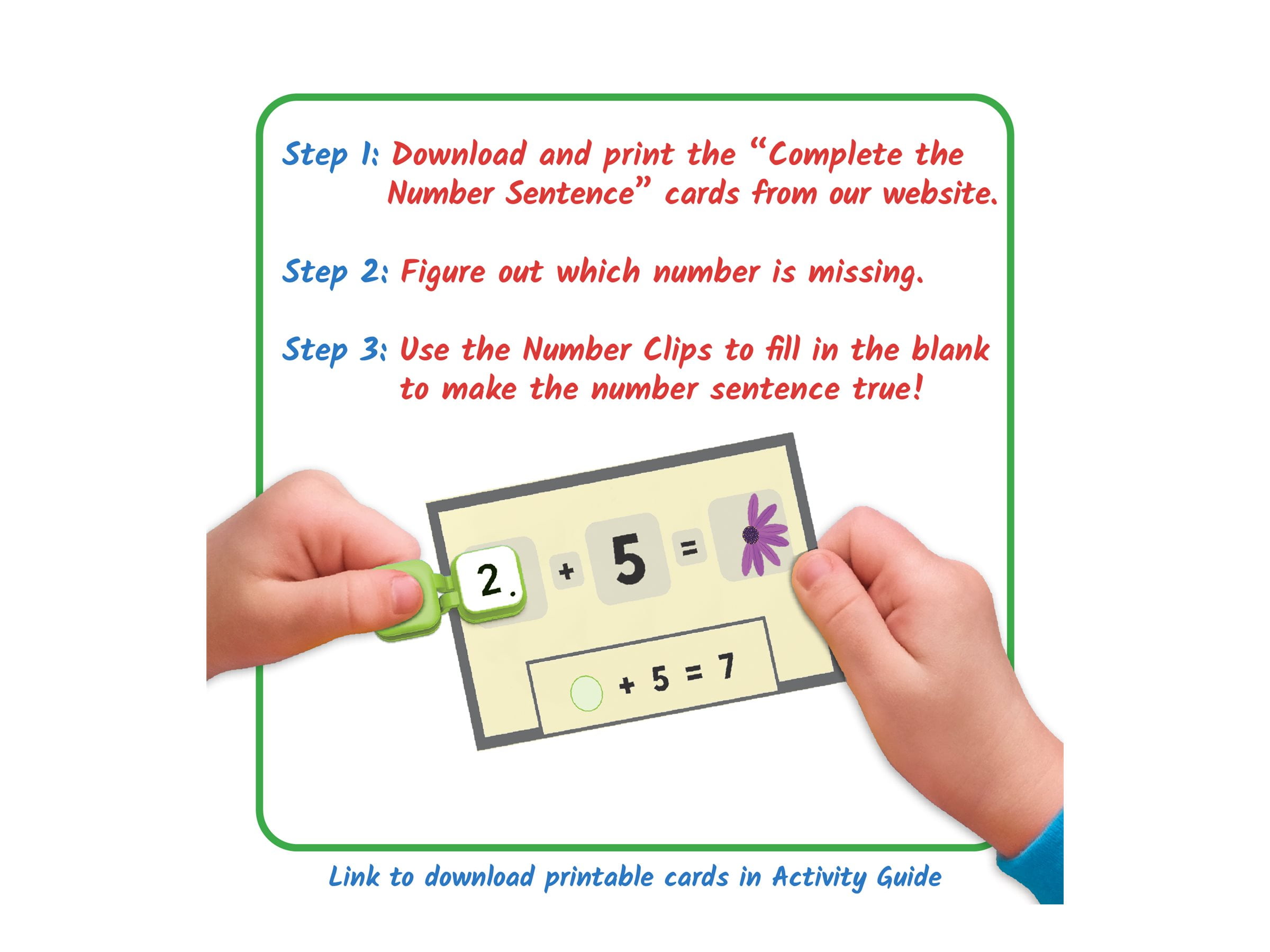 hand2mind Learn My Numbers Fine Motor Clips, Kids Clothespin Activities, Fine Motor Toys