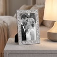 thumbnail image 5 of REGALWOVEN Picture Frame for Photo and Poster, Beautiful Metal Frames for Horizontal and Vertical Photo Formats Silver 5x7, 5 of 7