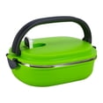 thumbnail image 2 of Layer Insulation Box,Stainless Steel Insulated Food Thermal Bento Box Lunch Box Container Sleek Aesthetic, 2 of 8