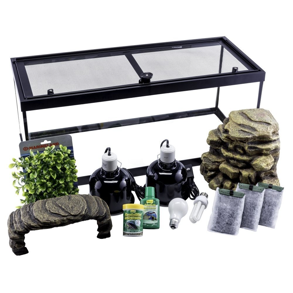 Tetra Tetrafauna 20-Gallon Deluxe Aquatic Turtle Tank Kit photo 2