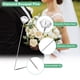 thumbnail image 2 of Paquete de 50 alfileres de corsage, alfiler recto transparente de diamante de 6.4 cm para bodas, 2 of 7