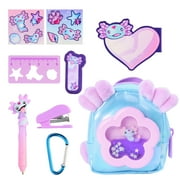 Real Littles Liquid Charms, Liquid Filled Micro-Sized Backpack, Reveal 6 Cute, Tiny Animal Themed Stationery Surprises, Styles Vary, Ages 6+