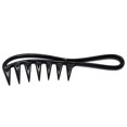 thumbnail image 4 of Wide Tooth Shark Plastic Comb Detangler Curly Hair Hairdressing Comb, 4 of 5