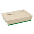 thumbnail image 5 of Sustain 49 oz Rectangle Bamboo Paper #2 Bio Box Take Out Container - with PLA Lining, Compostable - 8 1/2" x 6 1/4" x 2" - 200 count box, 5 of 11