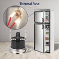 thumbnail image 4 of Fast Acting Thermals Cutoff Fuse Overheating Defense with Strong Thermoplastic Housing 3850870019 for Refrigerator, 4 of 8