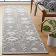 thumbnail image 3 of SAFAVIEH Kilim Phelim Tribal Area Rug, Grey/Ivory, 3' x 5', 3 of 9