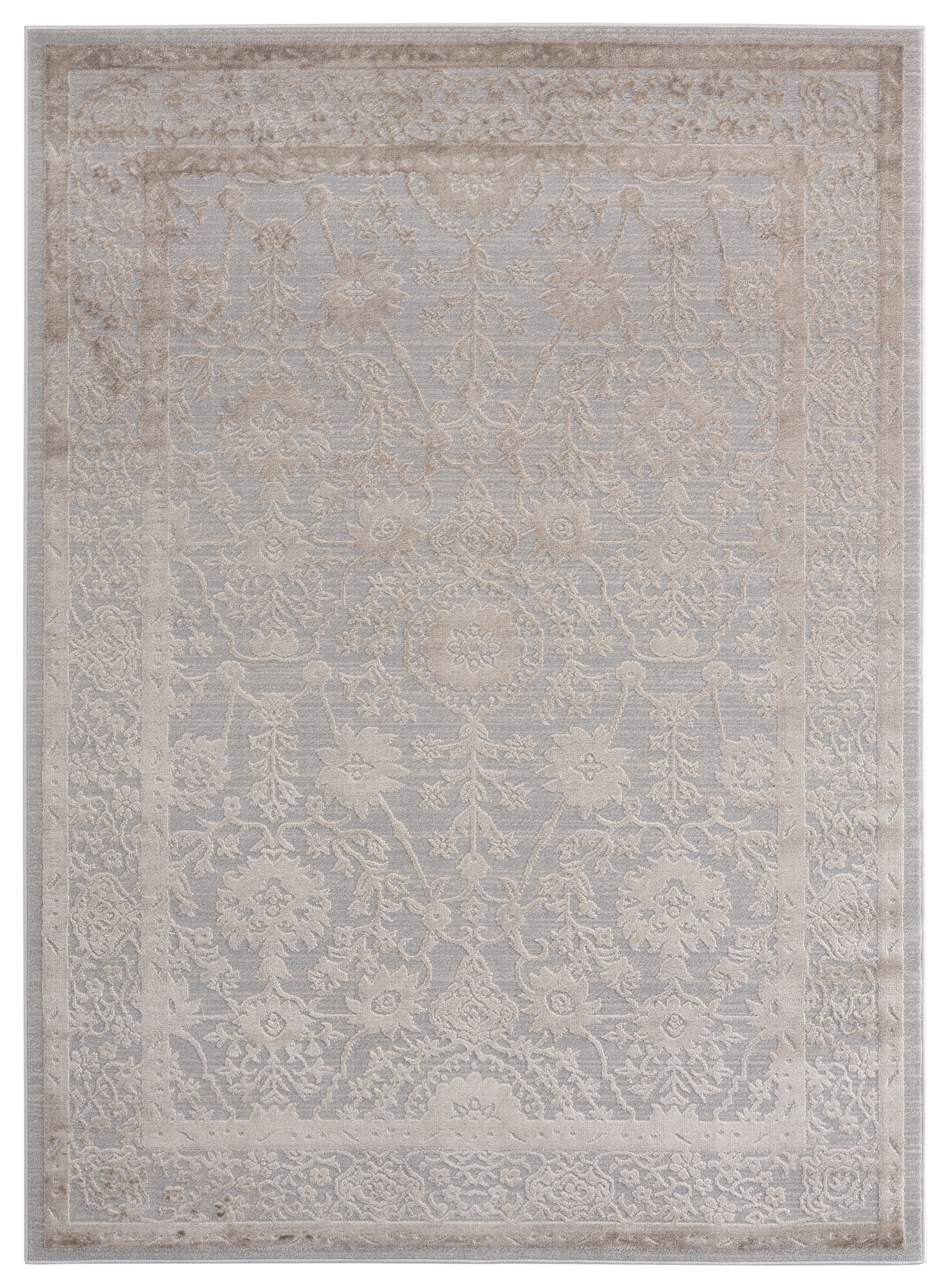 United Weavers Rasbora Arowana Traditional Bordered Runner Rug, Wheat, 2'7" x 7'2"