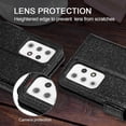 thumbnail image 6 of Wallet Case for Samsung Galaxy A52 4G/5G A52S 5G, Premium Glitter PU Leather Phone Case Card Slots Kickstand Case Magnetic Closure Bling Handbag Case Shockproof Hand Strap Flip Cover - Black, 6 of 13