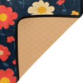 thumbnail image 3 of Yayeee Area Rugs for Living Room 5.2'x4' Non Slip Washable Bedroom Floor Carpet, Red Floral, 3 of 5