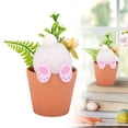 thumbnail image 2 of Easter Flower Pot, Plush Bunny Potted, Easter Bunny Planter, Easter Decorations, Faux Easter Bonsai, Bunny Butt Planter, Easter Table Centerpiece for Home Office Decor, 2 of 7