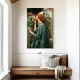 thumbnail image 2 of Elephant Stock The Soul Of The Rose Wall Art - Vertical Canvas Wall Art - Living Room Wall Decor - People Canvas - Orange And Beige Decor By John William Waterhouse - 30" x 45", 2 of 4