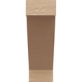 thumbnail image 2 of 4"W x 8"D x 12"H Classic Burlington Rough Cedar Woodgrain TimberThane Corbel, Primed Tan, 2 of 6