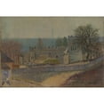 thumbnail image 3 of Ferdinand Katona 14x11 Black Modern Framed Museum Art Print Titled - View of Stražky (1890-1900), 3 of 5