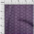 thumbnail image 1 of oneOone Cotton Silk Fabric Stripe|Leaves & Floral Block Print Fabric By The Yard 42 Inch Wide, 1 of 4