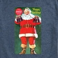 thumbnail image 3 of Coca-Cola - Vintage Santa With Coca Cola Bottles - Men's Short Sleeve Graphic T-Shirt, 3 of 5