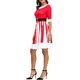 thumbnail image 3 of Vestido navideño feo para mujer, vestidos festivos con estampado rojo y verde para Navidad, 3 of 5