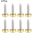 thumbnail image 1 of 8 x Decorative Table Mirror Screw Cap Nails Advertising Mirror Nail Fasteners, 1 of 6