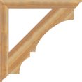 thumbnail image 3 of Ekena Millwork 4"W x 40"D x 40"H Balboa Traditional Rough Sawn Bracket, Western Red Cedar, 3 of 4