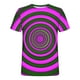 thumbnail image 2 of Mens Camisas de Manga Corta Impresión Casual Deportes Cuello Redondo Blusa, Poliéster Ligero para la Primavera Verano Al Aire Libre Uso Diario, 2 of 4