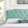 thumbnail image 7 of Modway Juliet Tufted Full/Queen Performance Velvet Headboard in Mint, 7 of 7