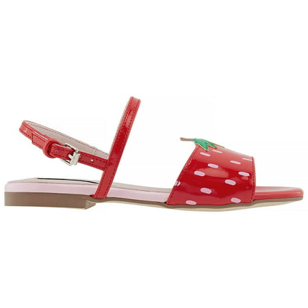 

Stella McCartney Girls Strawberry Flat Sandals Brand Size 34 (2.5 Little Kids)