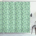 thumbnail image 1 of Ambesonne Northwoods Shower Curtain, Green Silhouettes, 69"Wx84"L, Dark Green Pale Blue, 1 of 3