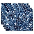 thumbnail image 2 of Simply Daisy 18" x 14" Palm Leaves Floral Print Placemat (Set of 4), 2 of 4