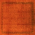 thumbnail image 1 of Ahgly Company Indoor Square Persian Yellow Bohemian Area Rugs, 8' Square, 1 of 4