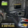 thumbnail image 5 of Scosche DCLSPD402SW 12V Adapter with Dual USB C Power Ports Black, 5 of 5