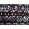 thumbnail image 4 of Tissu de Coton Imprimé Ikat Tourbillon 1 Yard 56 Inch Wide, 4 of 4
