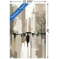 thumbnail image 3 of People Under Rain In The City Wall Poster, 22.375" x 34", 3 of 3
