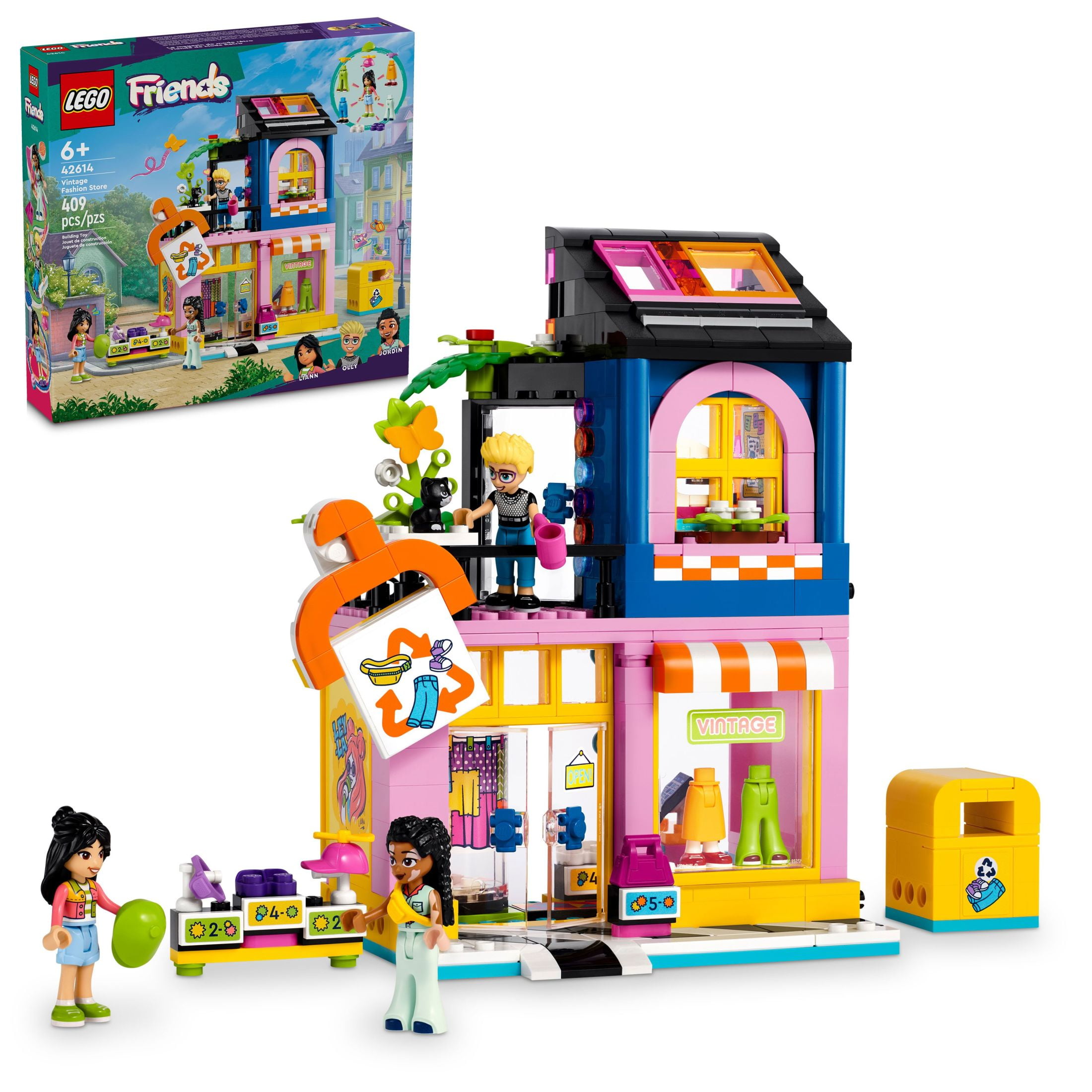 LEGO Friends Heartlake City Hospital Toy Playset Helicopter Toy and Mini Doll Characters Building Set for Kids Pretend Play Gift for Girls and Boys Ages 7 Years Old and Up 42621 Walmart