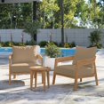 thumbnail image 2 of Modway Brisbane 3-Piece Teak Wood Outdoor Patio Set, 2 of 12