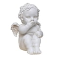 thumbnail image 3 of 2 Uds Estatua de ángel Escultura de Estatuil de Jardín Decoración de Estante Libre para Colco estatuas de ángeles, 3 of 7