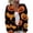 Yellow(Halloween Pumpkin), variant on Halloween Cardigan Sweaters for Women Cute Halloween Pumpkin Womens Sweaters Cardigan Open Knit Utton Down Cropped Long Sleeve Fall Winter Trendy Plus Size Tunic Sweater Orange L