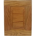 thumbnail image 2 of American Heartland 63855LT Oak Deluxe Entertainment Console with 2 Glass Panel Doors, Light, 2 of 2