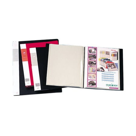 JAM Display Book, 8.5 x 11, Black, 1/Pack, 36 Pages