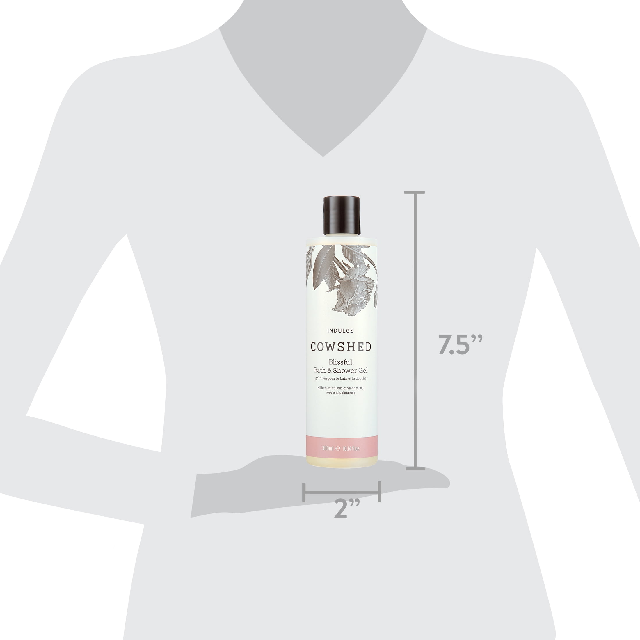 Cowshed Indulge Blissful Bath and Shower Gel, Unisex